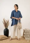 K 924 Vol 2 By Naisha Cotton Printed Kaftan Style Shirt Ladies Tops
