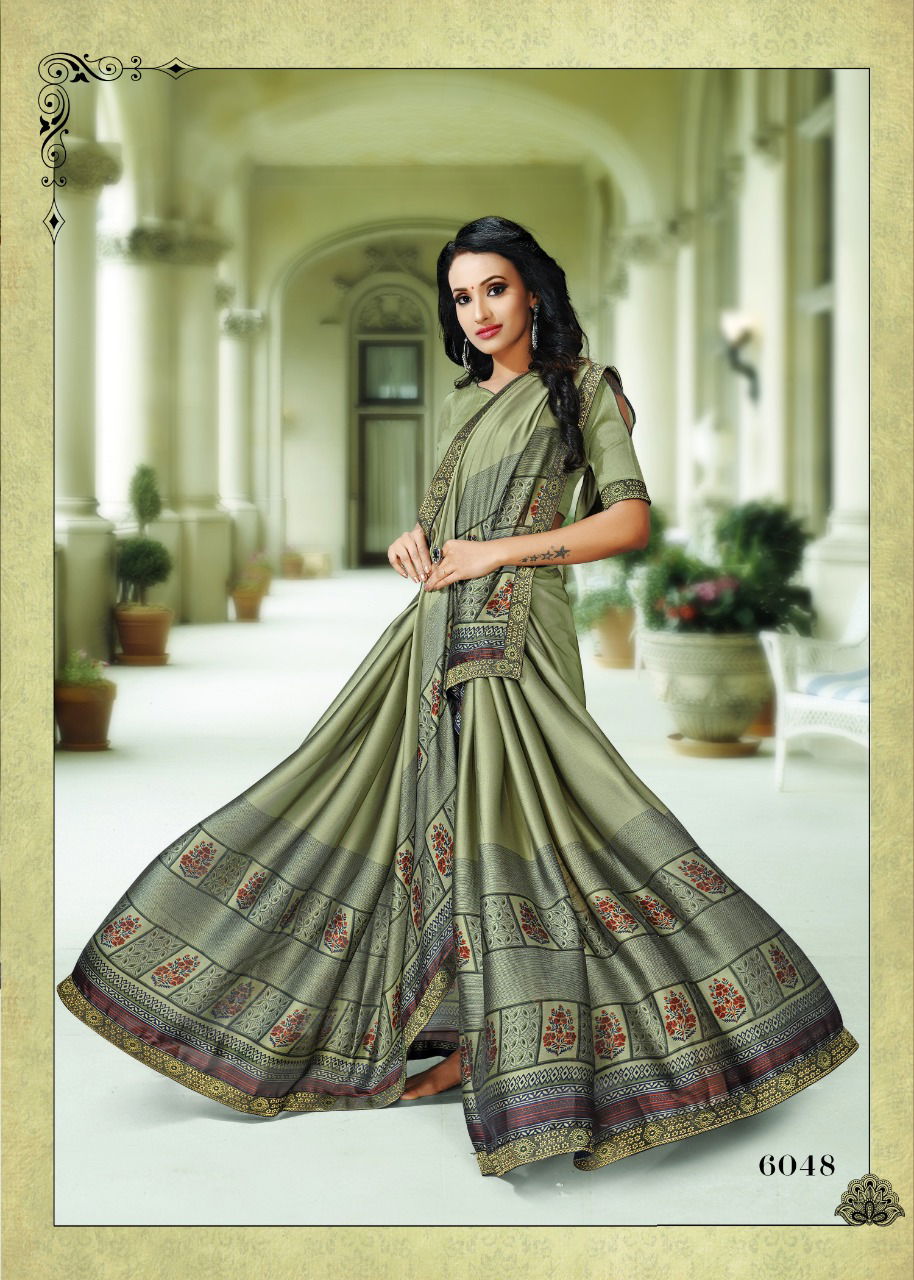 Twist Of Fashion 2 Latest Printed Designer Border Saree Collection 