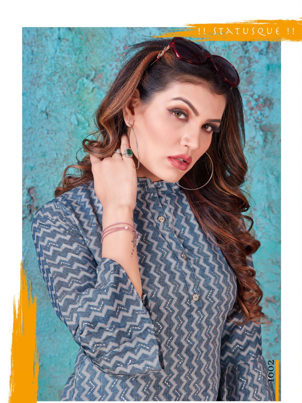RUNG DREAM GIRL VOL-2 Latest Fancy Designers Casual Wear Heavy Foil Print Rayon Kurti Collection