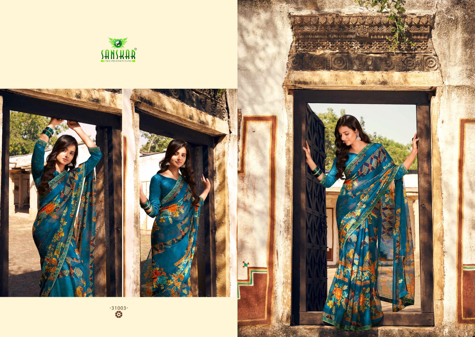 Sanskar Shubhlabh New Exclusive Party Wear Brasso Designer Saree Collection