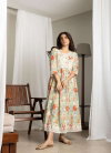 Zoya By Psyna Chikankari Work Long Gown Combo Set Wholesale Clothing Suppliers In India