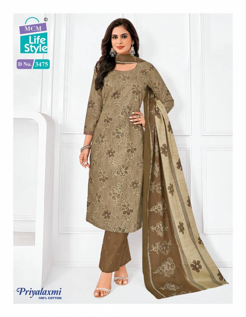 Priyalaxmi Vol 34 By Mcm Cotton Printed Dress Material Surat Wholesale Market