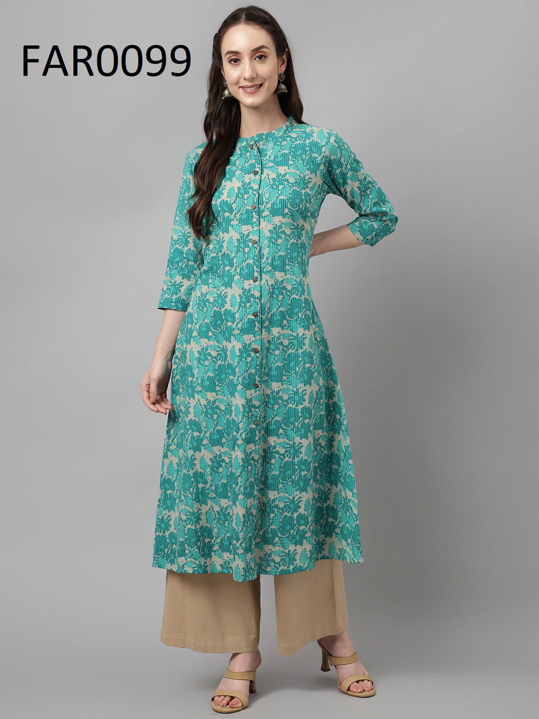 Fiorra  FAR0000 Casual Wear Printed Cotton Kurtis Wholesale Market In Mumbai