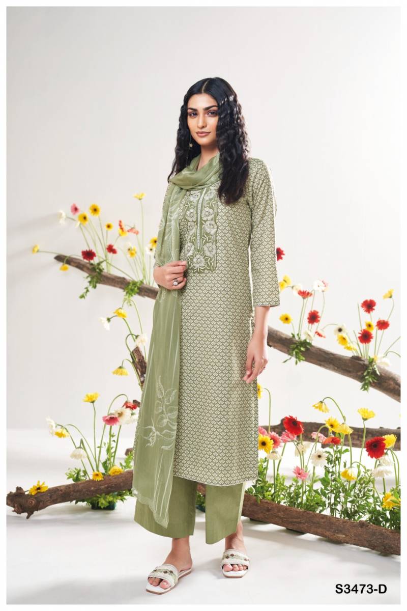 Gurnoor By Ganga Cotton Printed Fancy Salwar Suit Wholesalers In Delhi