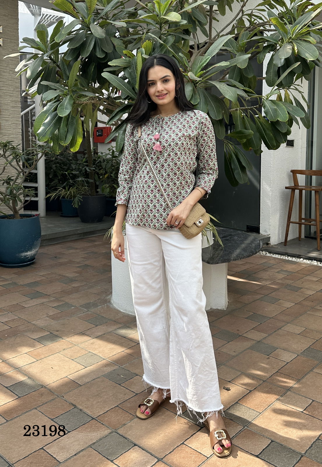23198 Western Wear Wholesale Ladies Tops In India