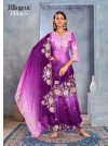 Rangrut Ishara Chinon Embroidery Readymade Plazzo Suits