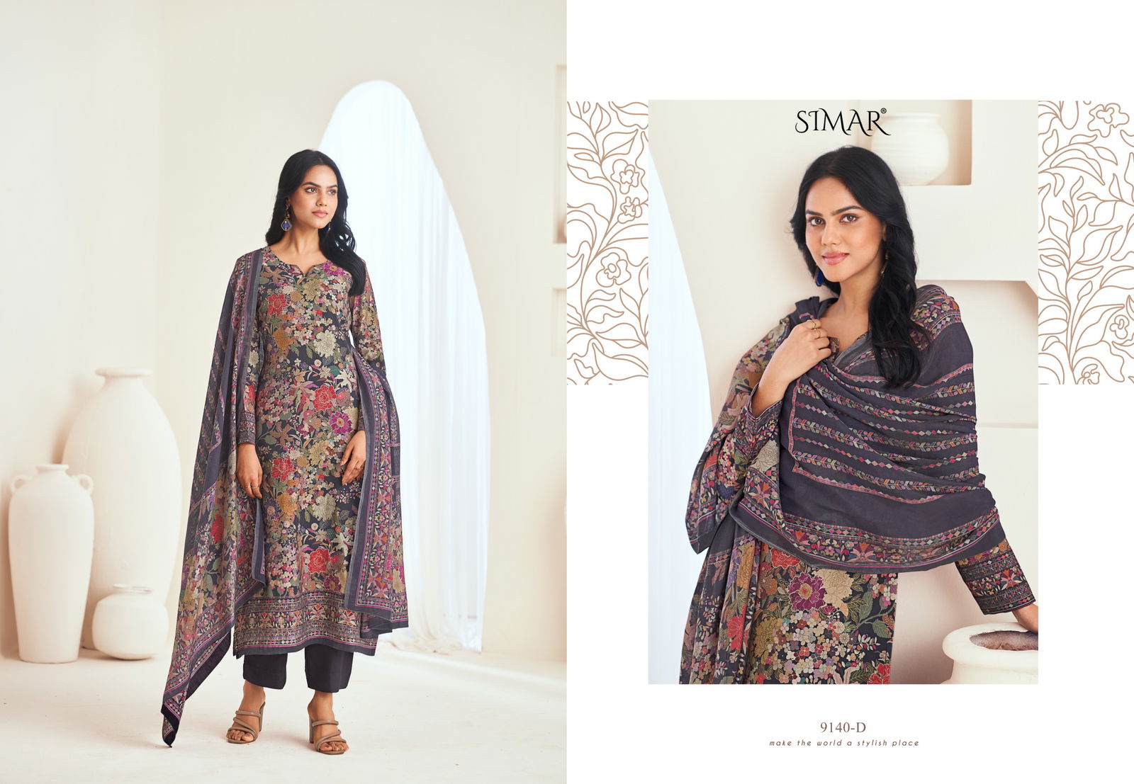 Megha By Glossy Modal Digital Printed Dress Material Suppliers In India