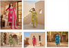 Naisha K 319 Pure Roman With Patch Kurti With Pant Dupatta Wholesale Market In Surat
