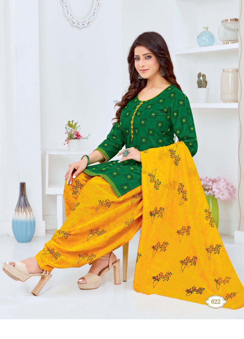 Kuber Geet Patiyala 7 Latest Fancy Designer Regular Wear Printed Cotton Collection
