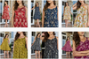 Naisha K 134 Cotton Casual Wear Midi Dress Bulk Orders In India
