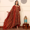 Dhruvi 330 Viscose Printed Kurta With Bottom Dupatta Wholesale Suppliers In Mumbai
