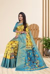 Shrinidhi Soft Silk Kalamkari Printed Designer Saree Catalog