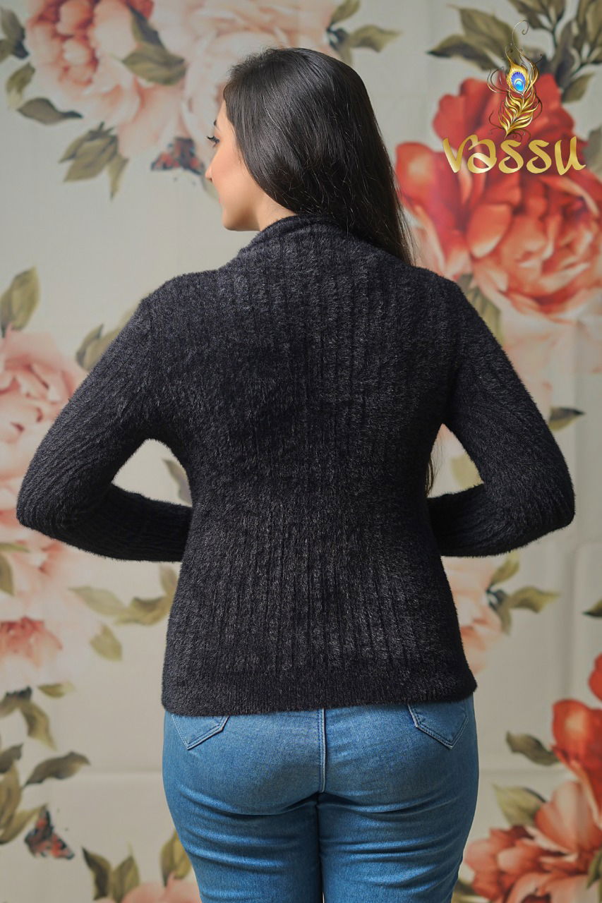Vassu Woolen Top 2 Western Winter Ethnic Wear Fancy Ladies Top Collection
