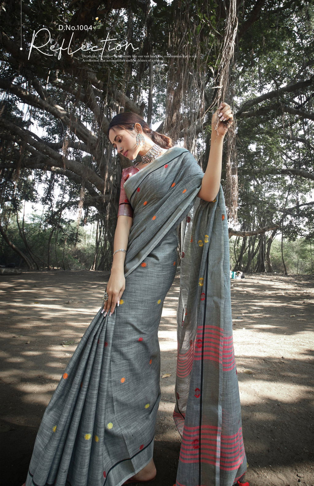 Sangam Sangeet Latest Casual Wear Linen Cotton Sarees Collection