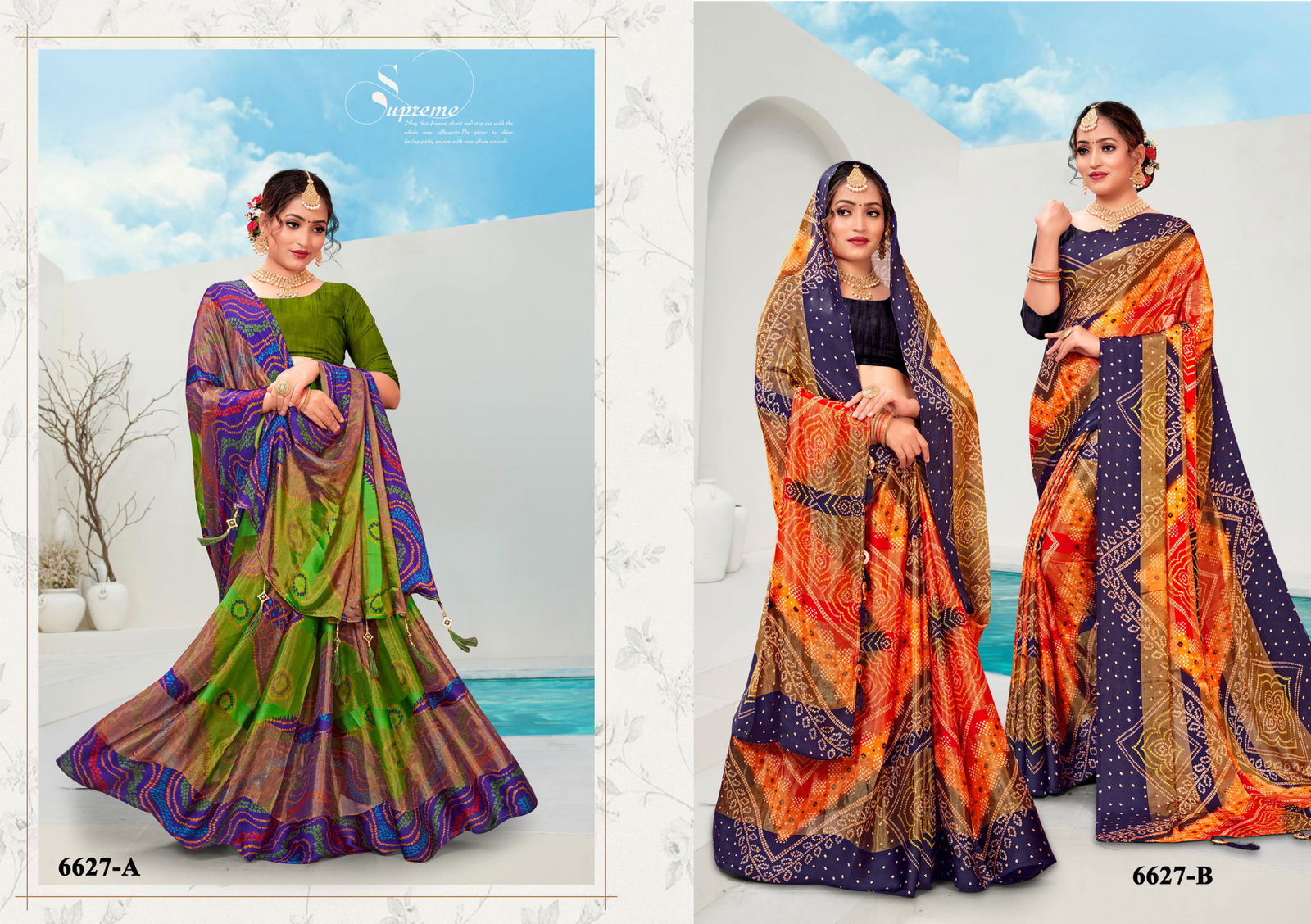 Rukmini Latest Fancy Regular Casual Wear 	Weightless Georgette Printed Sarees Collection
