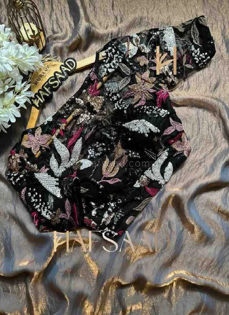 Kc 2039 Sequence Embroidered Space Silk Saree Best Wholesale Shop In Surat