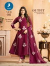 Ved By Kaya Mul Chanderi Best Kurti With Bottom Dupatta Wholesale Shop in Surat
