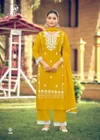 White Lotus Vol 3 By Woodee Rayon Thread Worked Kurti With Bottom Dupatta Wholesale Market In Surat