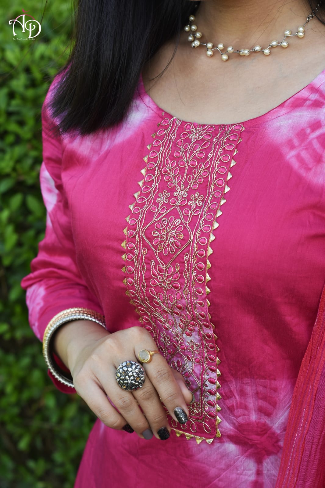 Akshar Designer Embroidery Wholesale Kurti With Dupatta in India
