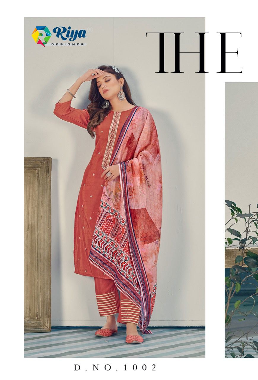 Riya Glamorous New Exclusive Wear Fancy Designer Heavy Ready Made Collection