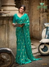 Durga By Sanskar Tex Prints Unique Georgette Saree For Womens Wholesalers In Delhi