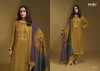 Parinita By Omtex Russian Silk Jacquard Wholesale Dress Material In India