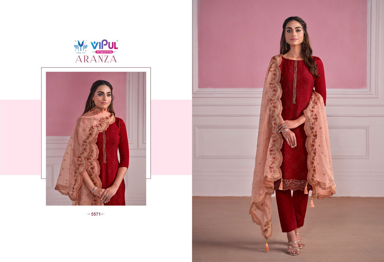 Aranza By Vipul Heavy Designer Salwar Suits Catalog