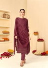 Qainaat By Bela Viscose Muslin Designer Fancy Dress Materials Exporters In India