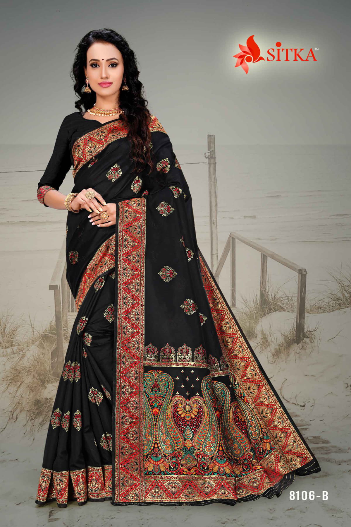 Latest Designer Party Wear Cotton Silk Saree Collection 