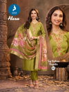 Alexa By Kaya Vertican Silk Online Kurti With Bottom Dupatta Wholesale