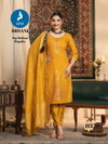 Dhyani By Kaya Chanderi Jacquard Kurti With Bottom Dupatta Wholesalers In Surat