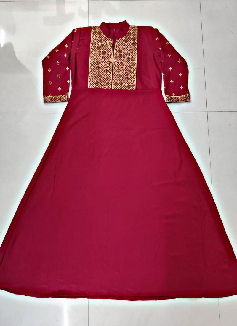Diva Poli Rayon Gown Catalog
