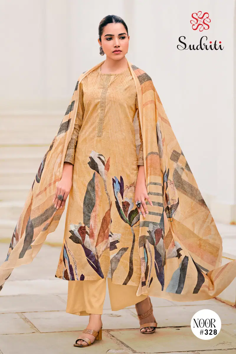 Noor By Sudriti Lawn Cotton Printed Designer Salwar Suits Exporters In India
