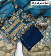 Virat Fancy Chanderi Silk Hand Work Kurti With Bottom Dupatta