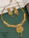 Rajwadi Mett Majak Necklace qith Earrings Set Catalog