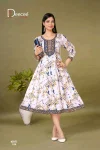 Kirti By Deecee Vartican Digital Printed Anarkali Kurti
