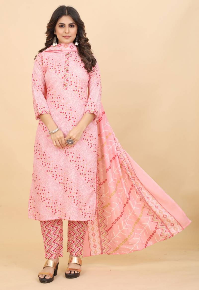 Tanyaa P 138 Cotton Casual Wear Kurti Bottom With Dupatta
Wholesale In Delhi
