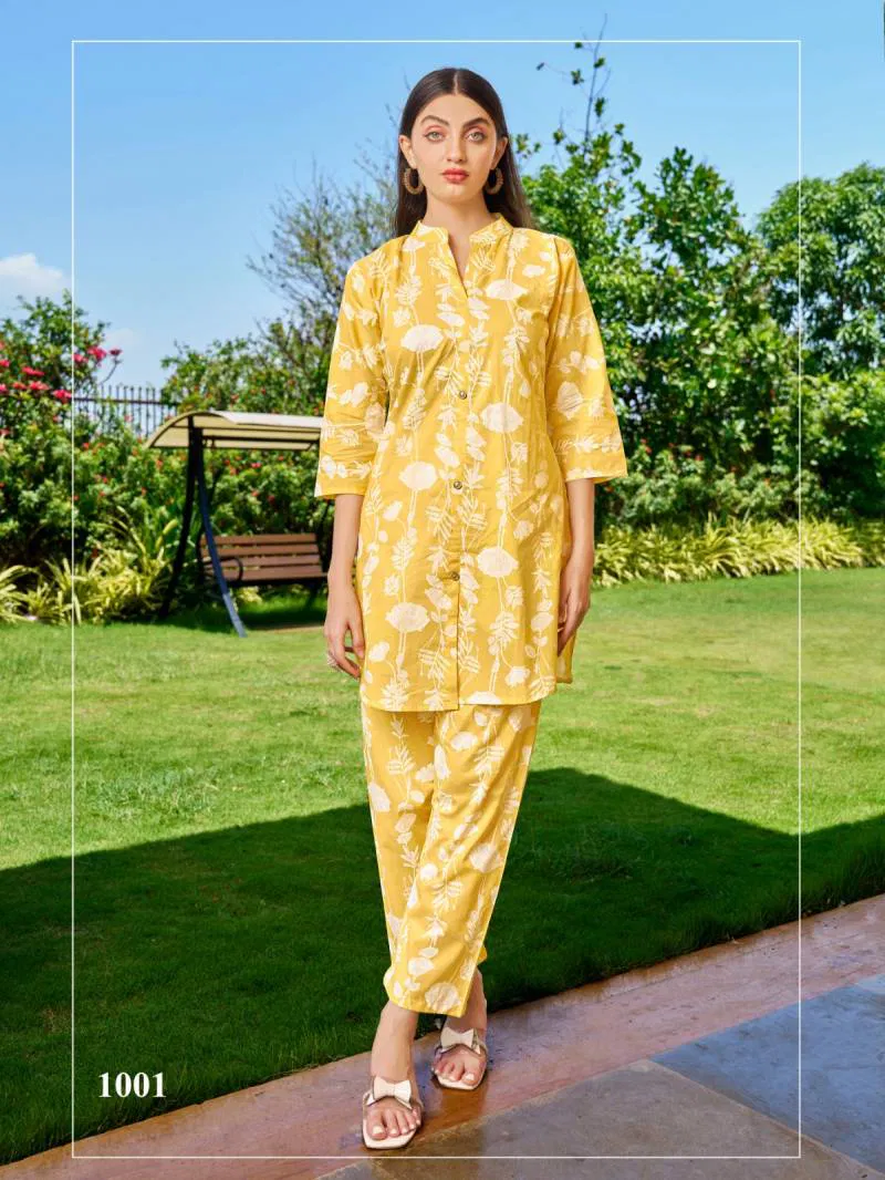 Cottan Beats Vol 2 By Sankheswer Cotton Printed Co Ord Set Best Wholesale Shop In Surat