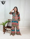 Naisha K 231 Rayon Discharge Printed Cor Ord Set Bulk Orders In India