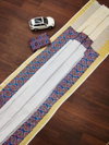 Mg 278 Cotton Gold Zari Patta Border Printed Saree Catalog