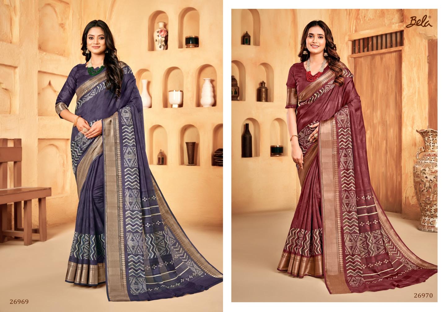 Camillia Vol 12 By Bela Fashion Cotton Printed Saree Wholesale Clothing Distributors In India