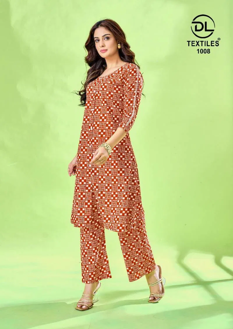 A Line Vol 1 By Dl Casual Wear Cotton Printed Co Ord Sets Suppliers In India