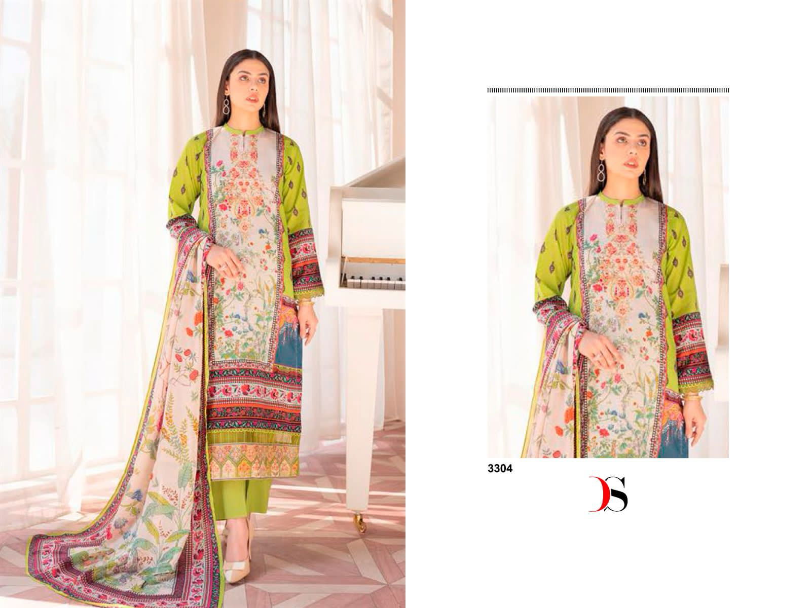 Firodus Morja 2 By Deepsy Cotton Pakistani Dress Material Catalog
