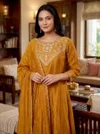 KF 6043 Kalaai Vichitra Silk Embroidery Anarkali Kurtis Set
