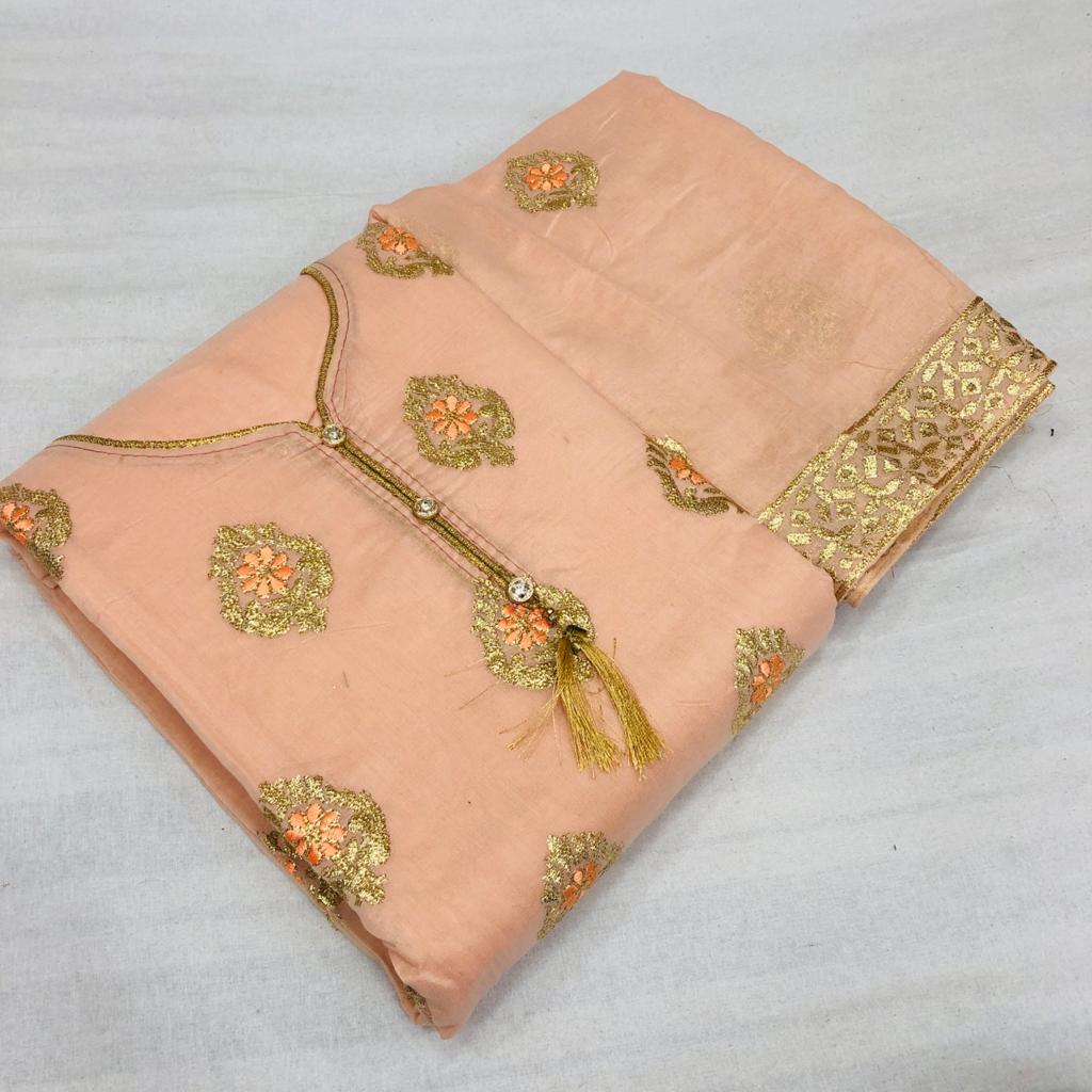 Baaghi Designer Latest Festive Wear Embroidery Work Dress Material Collection 