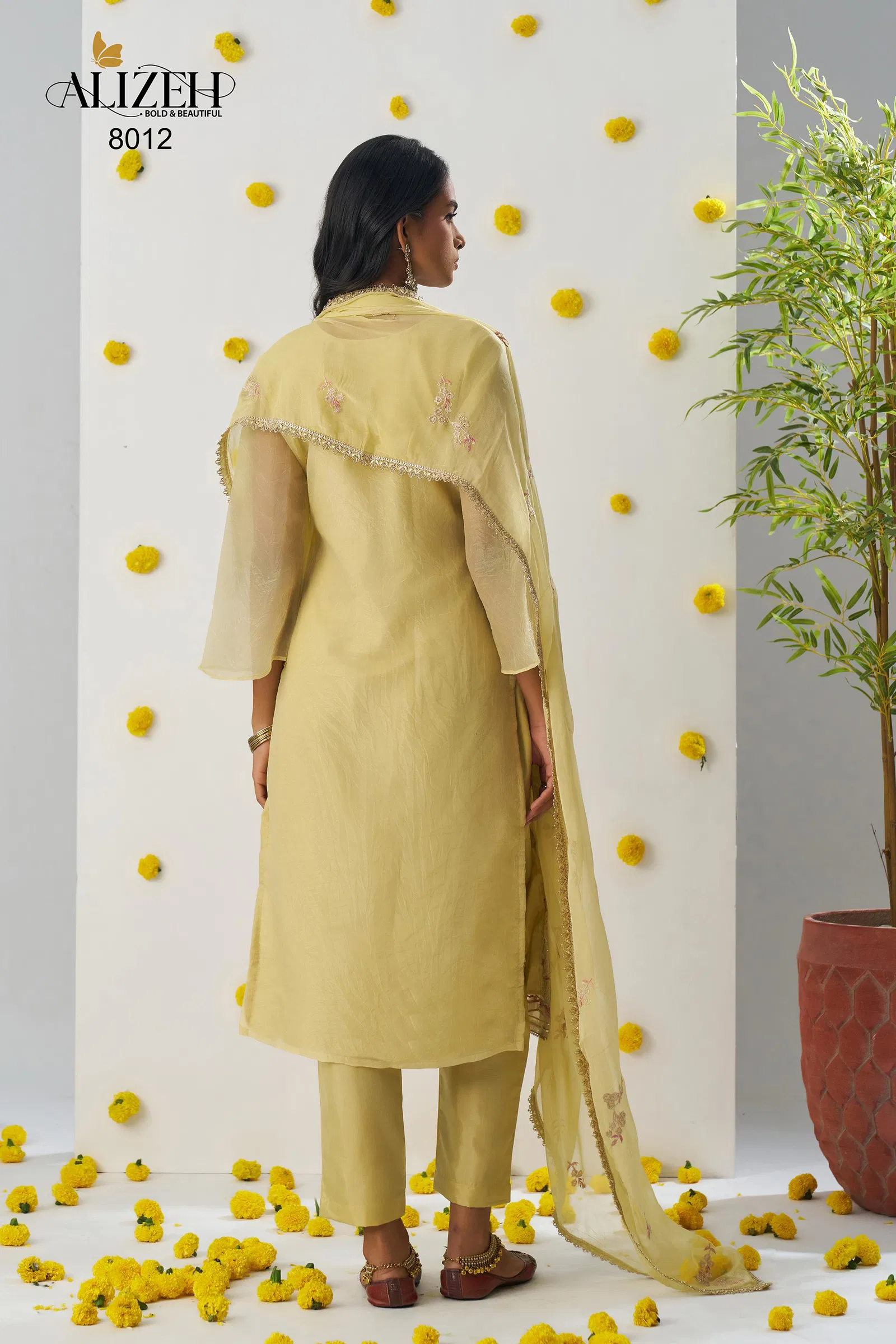 Raag By Alizeh Fancy Crush Designer Kurti With Bottom Dupatta Orders In India