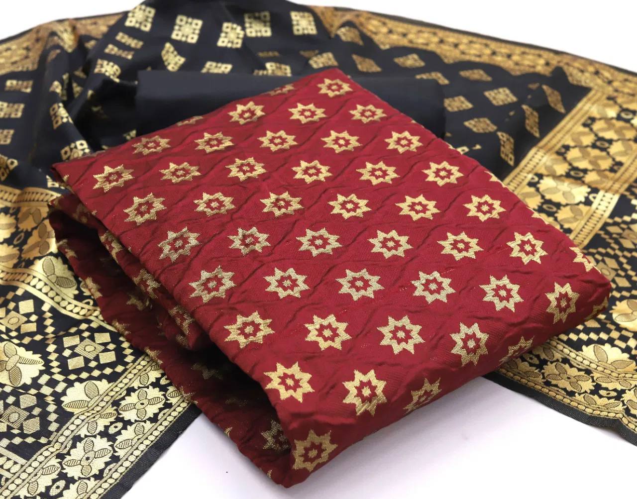Rnx Banarasi Bubbles 2 Latest Fancy Designer Casual Wear Banarasi Silk Dress Material Collection
