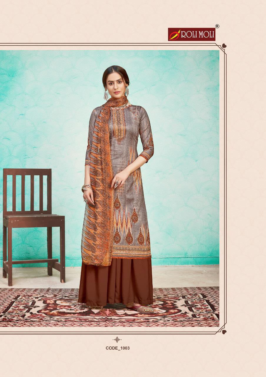 Roli Moli Zaara 2 Ready Made Beautiful Printed Ethnic Wear Cotton Printed Designer Collection
