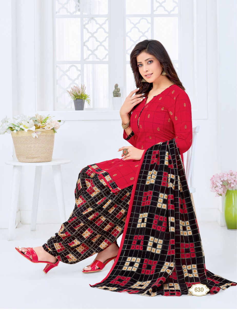 Kuber Geet Patiyala 7 Latest Fancy Designer Regular Wear Printed Cotton Collection

