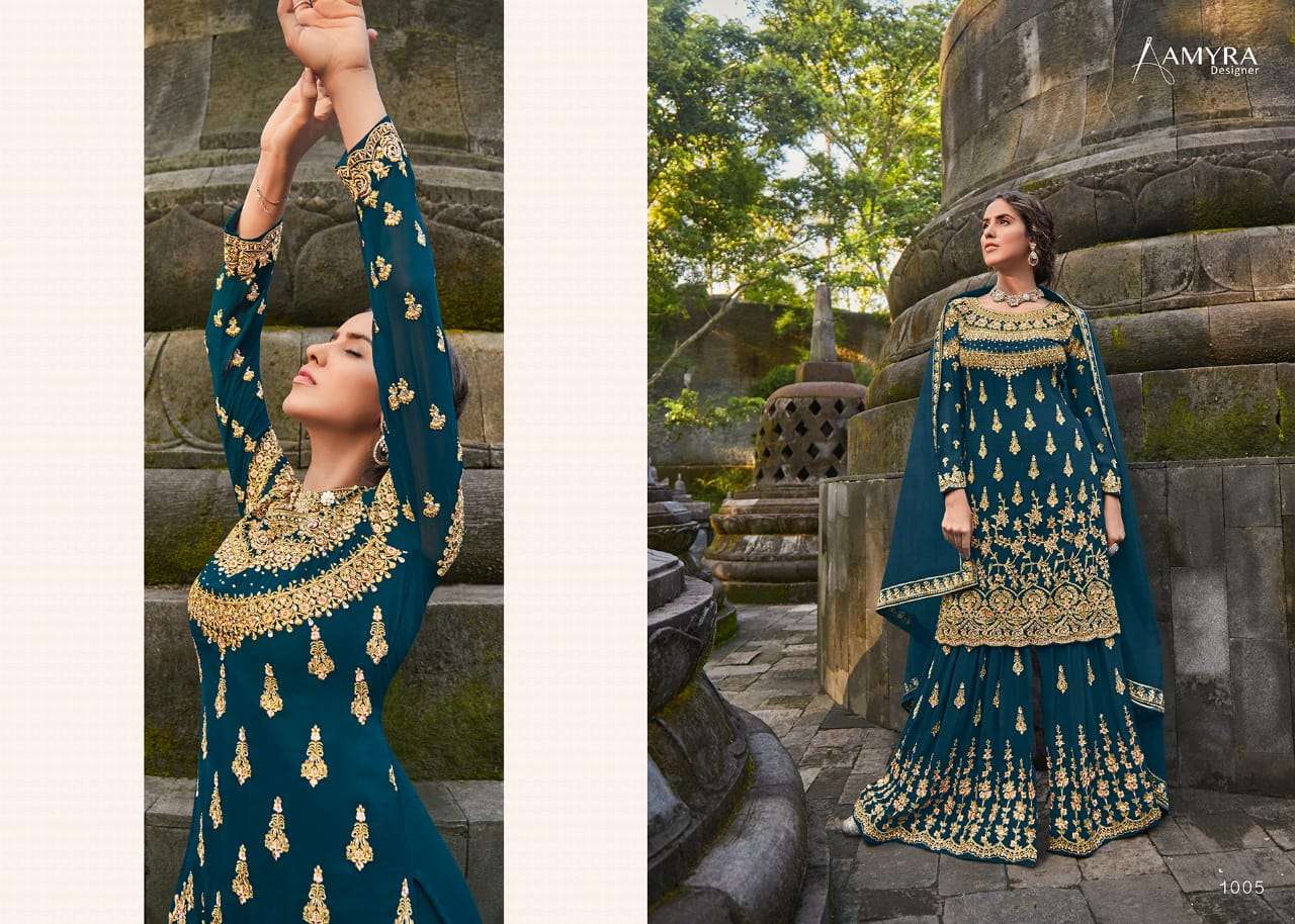 Amyra Celebrity Launch Of Bridal wedding Wear Salwar Suit With Heavy Designer Embroidery and Diamond Work 